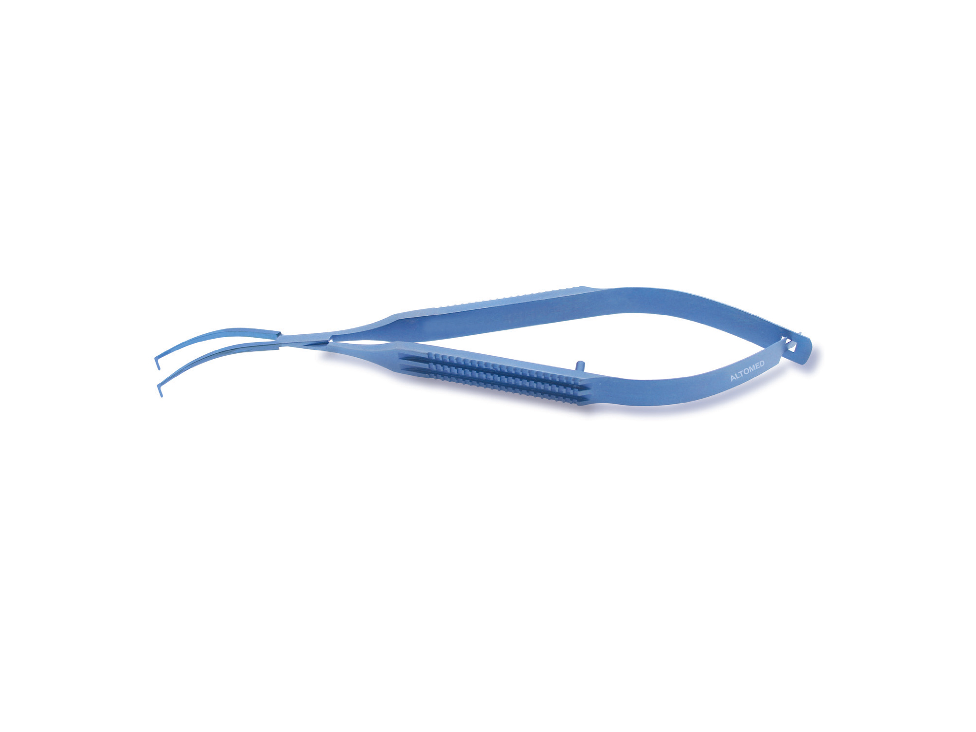 Clayman Iol Forceps, Angled 70 Degrees, 3.0 Mm Tips, 4 3/4" (11.5 Cm)